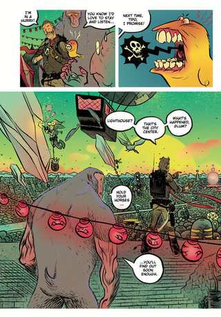 Illustration for article titled The New Comic Ether Is About a Man Fighting Magical Crime With the Power of Science